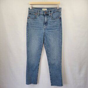 Madewell Perfect Vintage Crop Jeans Light Wash Size 28T